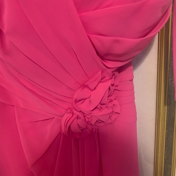 Alfred Angelo cocktail or bridesmaid pink dress 4 - Picture 2 of 6